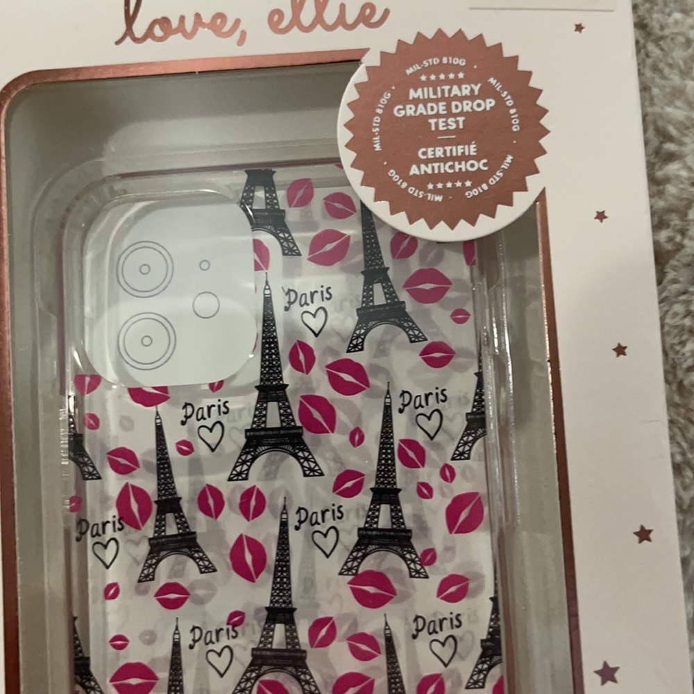 New Eiffel Tower iPhone 12 mini case - Picture 3 of 5